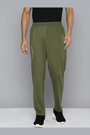 HRX Men Typography Printed Track Pants
