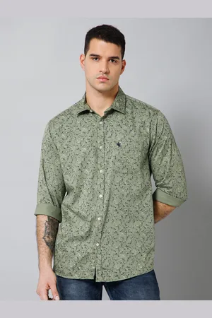 CANTABIL Abstract Printed Comfort Cotton Casual Shirt