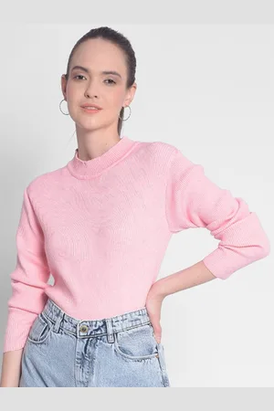 Crimsoune Club Ribbed Mock Neck Pullover