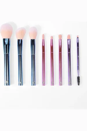 bh cosmetics The Total Package 8 Piece Face & Eye Brush Set with Wrap