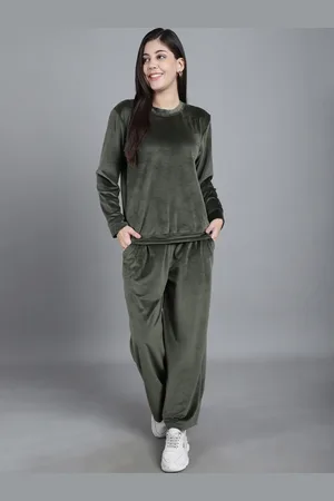 GRACIT Super Soft Velvet Tracksuit