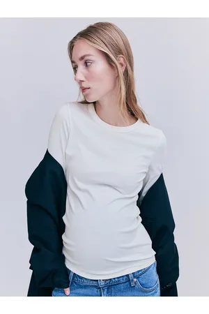 H&M MAMA Ribbed Jersey Top