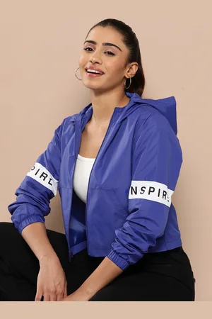 HERE&NOW Hooded Crop Tailored Jacket