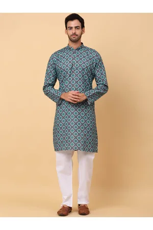 Kraft Ethnic Motifs Printed Regular Kurta with Trousers