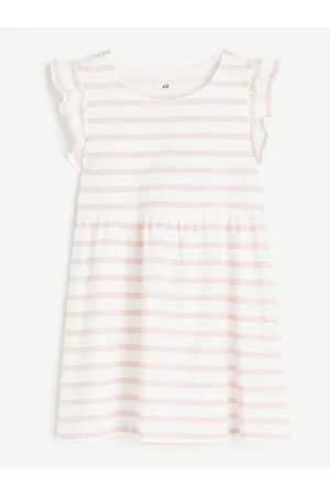 H&M Girls Pure Cotton Patterned Dress
