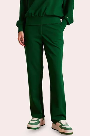 Muvazo Women Mid Rise Track Pants