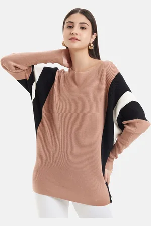 Kazo Ribbed Boat Neck Pullover
