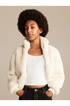 H&M Girls Pure Cotton Pointelle Jersey Top