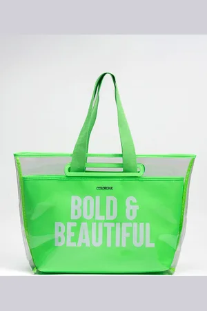 Colorbar Bold & Beautiful Typography Printed Tote Bag