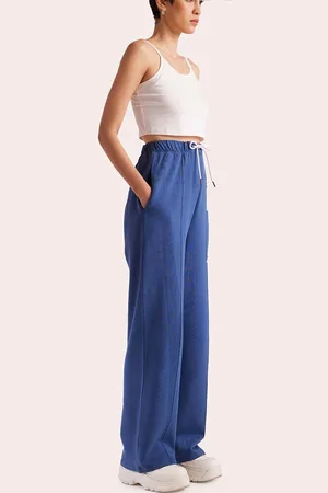 Muvazo Women Relaxed Fit Fleece Track Pants