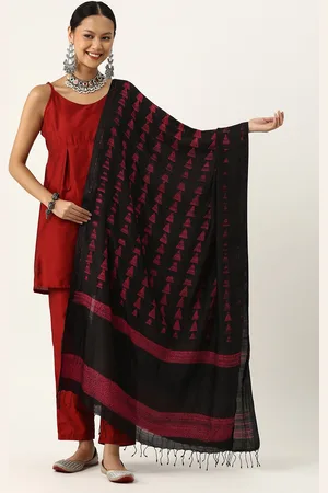 ArtEastri Pure Silk Hand-Woven Shibori Dupatta