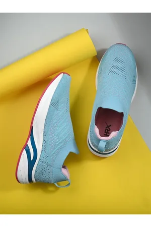 HRX Women Blue Slip-On Walking Shoes
