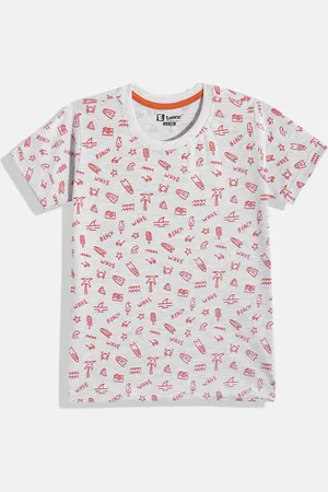 Eteenz Boys Conversational Printed Premium Cotton T-shirt