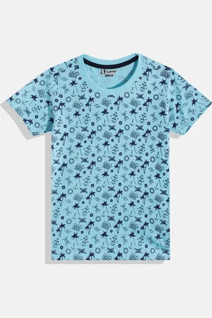 Eteenz Boys Printed Premium Cotton T-shirt