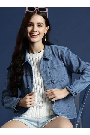 Mast & Harbour Pocket Detail Denim Jacket
