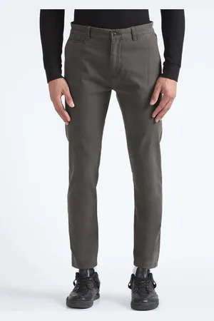Flying Machine Men Mid-Rise Slim Fit Chinos Trousers