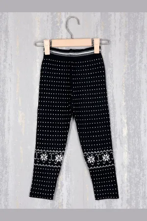Steele Girls Mid-Rise Self Design Pure Cotton Track Pant