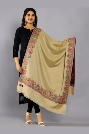 HANDICRAFT PALACE Ethnic Motifs Woven Design Shawl