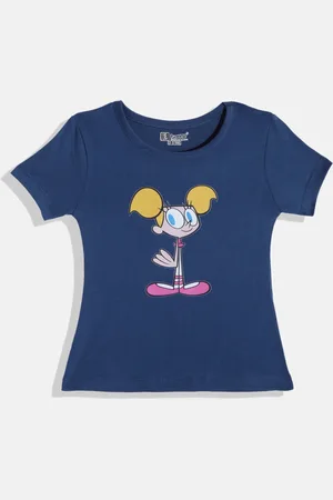 Eteenz Girls Dee Dee Printed Premium Cotton T-shirt