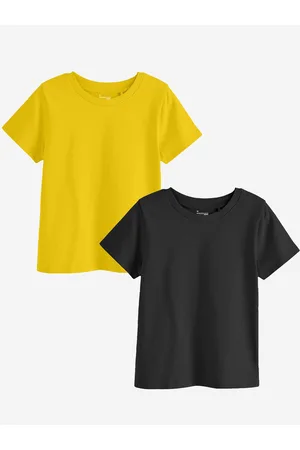 BonOrganik Girls Pack Of 2 Cotton T Shirts