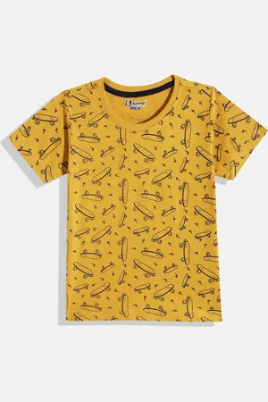 Eteenz Boys Printed Premium Cotton T-shirt