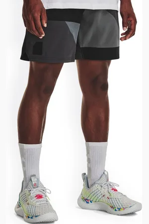 Under Armour Project Rock Men Loose Fit Colourblocked Shorts