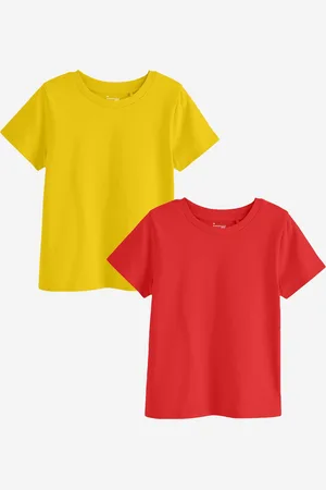 BonOrganik Girls Pack Of 2 Cotton T Shirts