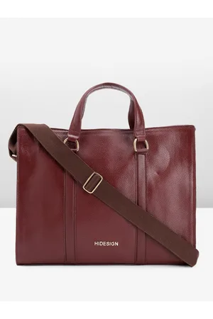 Hidesign Men Leather Messenger Bag