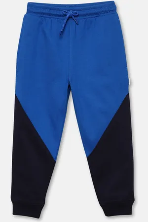 mackly Boys Colorblocked Pure Cotton Joggers