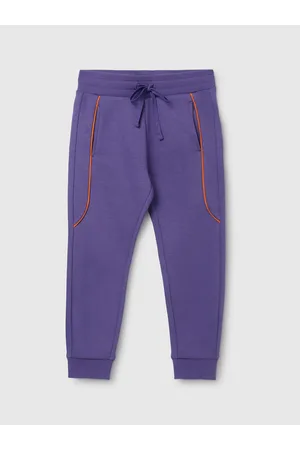 Benetton Boys Mid-Rise Joggers