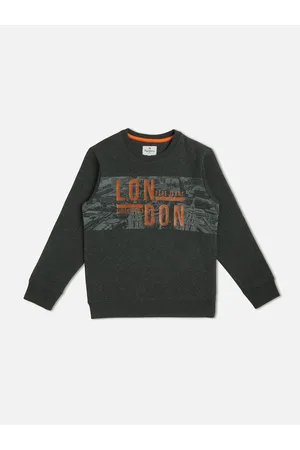Pepe Jeans Boys Typography Printed Pullover