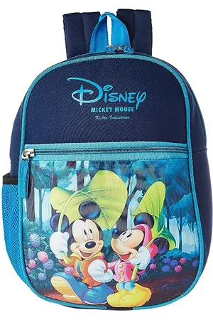 Kuber Industries Disney Mickey Minnie Kids Graphic Printed School Bag Backpack