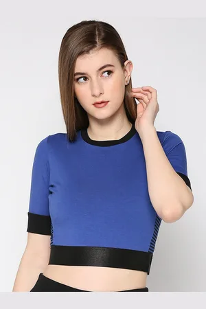 Being Human Round Neck Crop Top