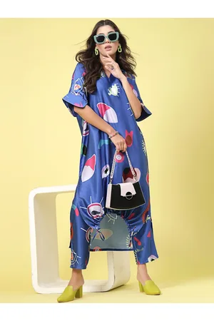 ATHENA Conversational Printed Straight Kurta With Trouser
