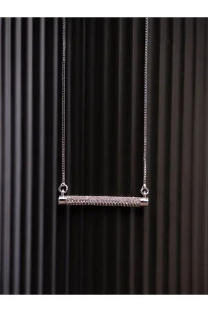 Priyaasi Brass Silver-Plated Necklace