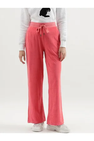 Benetton Women Mid Rise Flared Cotton Bootcut Trousers