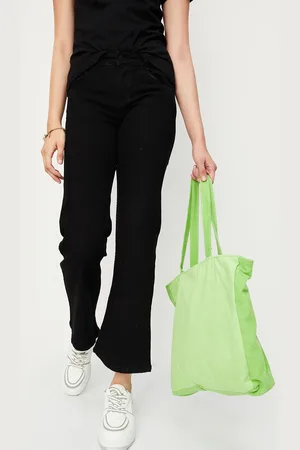 Max Collection Women Clean Look Stretchable Cropped Jeans