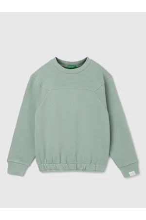 Benetton Girls Green Sweatshirt