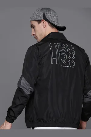 HRX Men Back Brand Logo Rapid-Dry Tailored Jacket