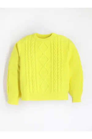 Cherry Crumble Kids Cable Knit Pullover