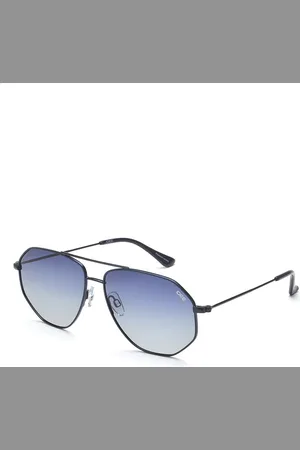 Idee Men Hexagon Sunglasses with UV Protected Lens IDS2788C7PSG