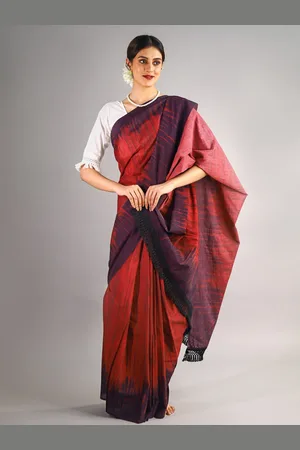 BUTA BUTI Tie And Dye Pure Cotton Saree