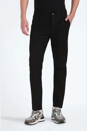 Flying Machine Men Tapered Fit Cotton Chinos Trousers
