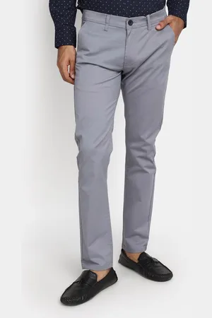 V-Mart Men Twill Mid-Rise Cotton Chinos Trousers