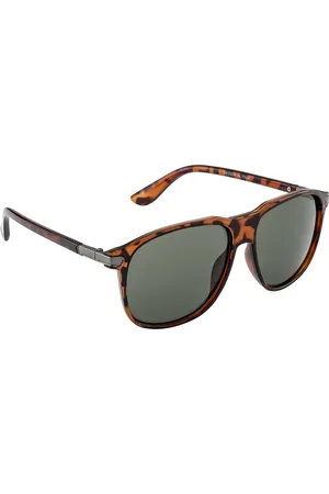 Mast & Harbour Unisex Square Sunglasses UV Protected Lens With Hard Case