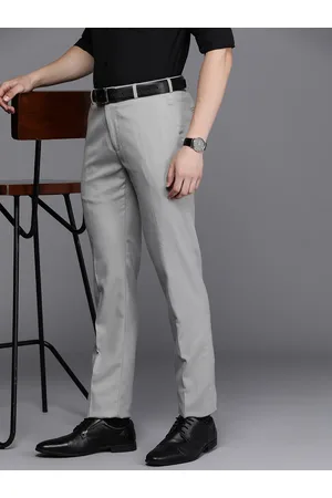 Buy Dark Brown Trousers & Pants for Men by RAYMOND Online | Ajio.com