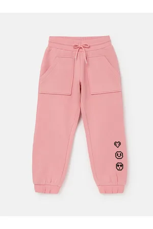 Benetton Girls Regular Fit Joggers Track Pants