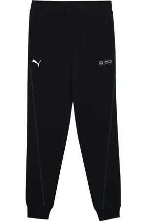 PUMA Kids Mid-Rise Cotton Joggers