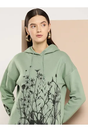 Chemistry Women Printed Hooded Sweatshirt