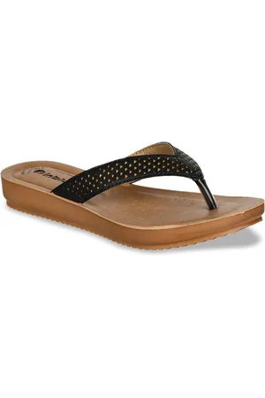 Inblu Embellished Lightweight & Anti-Skid Open Toe Flats